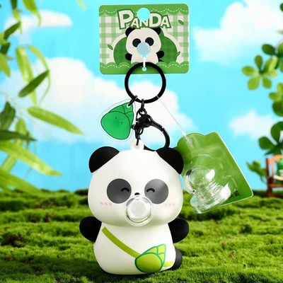 قیمت خوب فشن خلاق سیلیکون Keychain کارتون جانوران Pendant Key Ring برای زنان بچه ها کوله پشتی آنلاین