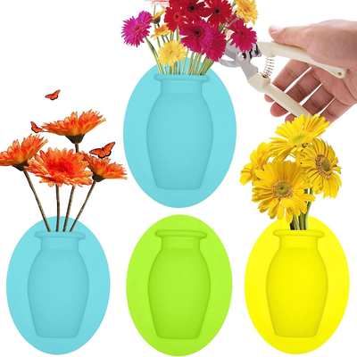 قیمت خوب گلدان پنجره ای سیلیکونی چسبناک قابل استفاده مجدد چند صحنه غیر سمی با دوام آنلاین