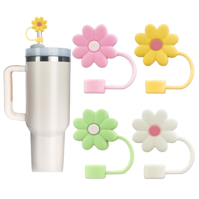 سلیکون گل کاهو Toppers قابل استفاده مجدد پوشش و کاپ برای 9-10mm کاهو مناسب استنلی 30 و 40 اونس Stambler استنلی کاپ کاپ