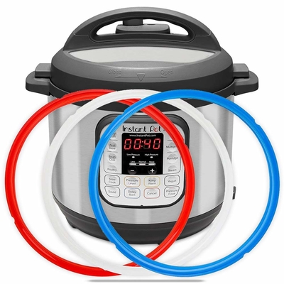 سیلیکون ظرف فوری 2 بسته حلقه مهر و موم 3 QT 5QT 6QT 8QT برای 6 Qt Power Cooker مهر و موم ظرف داخلی