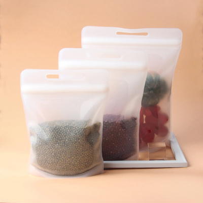 کیسه ذخیره سازی سیلیکونی قابل استفاده مجدد مایکروویو و ماشین ظرفشویی امن بدون نشت بدون BPA