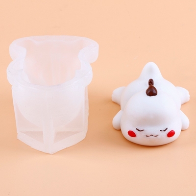 قالب شمع حیوانات 3D سیلیکونی سفارشی برای هدیه کریسمس صابون و شکلات