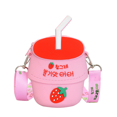 قیمت خوب کیف مداد سیلیکونی کوائی BPA رایگان دستگاه سازماندهی لوازم اداری کیسه آرایش کراس بادی کیف کلاه برای بچه ها هدیه کریسمس آنلاین