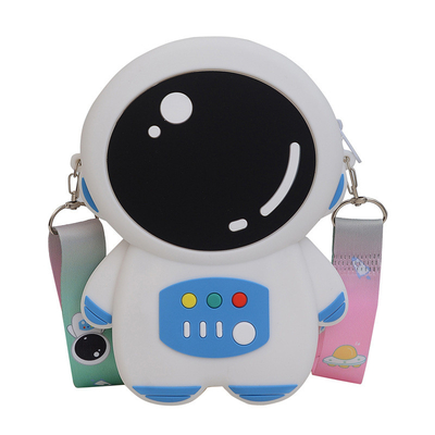 قیمت خوب فضانورد سیلیکون مداد کیسه Bpa رایگان برای ذخیره سازی لوازم اداری لوازم مدرسه مداد کیف کارتون کیف آرایش برای بچه ها آنلاین