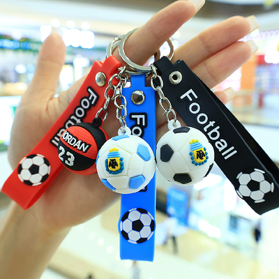 قیمت خوب فدراسیون فوتبال کلید زنجیر لوازم جانبی خوشگلی Kawaii Keychain غیر سمی برای بچه ها پسرها دختران زنان آنلاین
