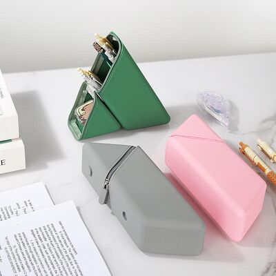 قیمت خوب پاک کننده های سیلیکون پنسل جعبه سفارشی بله BPA رایگان بله دوستانه محیط زیست غیر سمی قلم دار با لوگو سفارشی گزینه آنلاین