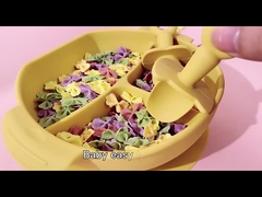 ست چنگال قاشق نرم غذای کودک ظروف غذاخوری بدون BPA ظروف غذای کودک سیلیکون درجه غذا