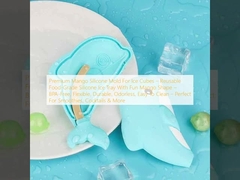 قالب سیلیکون نمک برتر برای کیوب های یخ ️ سینی سلیکون قابل استفاده مجدد با شکل جالب نمک ️ بدون BPA ، انعطاف پذیر ، پایدار ، بی بو ، آسان تمیز کردن ️ مناسب برای اسموتی ها ، کوکتل ها و موارد دیگر